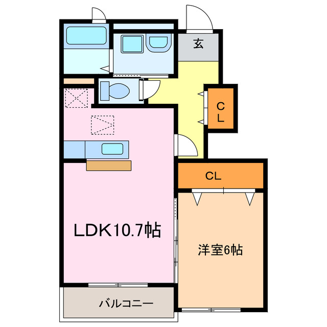 サンビタリアの間取り