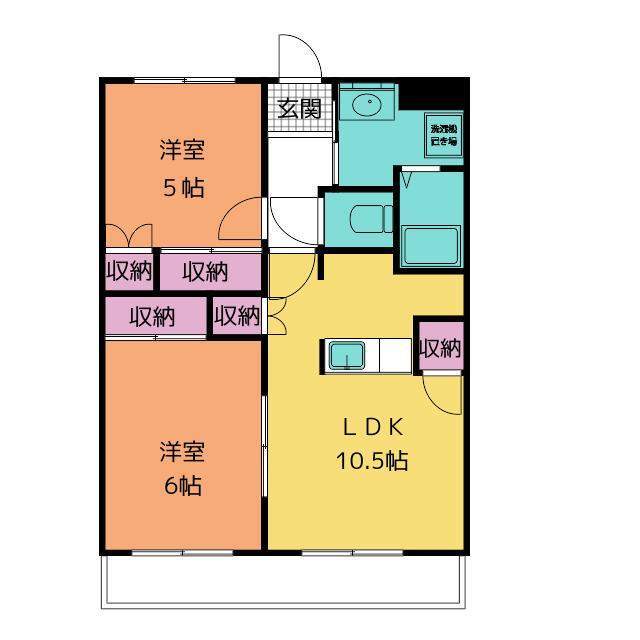 プレシャスコートの間取り