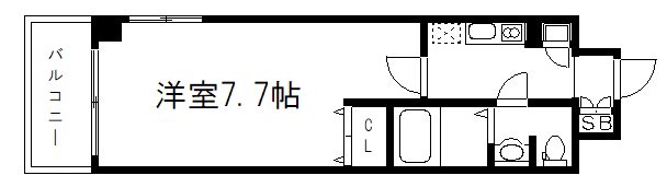 アクアプレイス京都聖護院の間取り