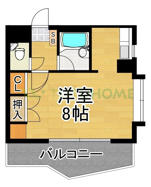 糟屋郡新宮町美咲のマンションの間取り