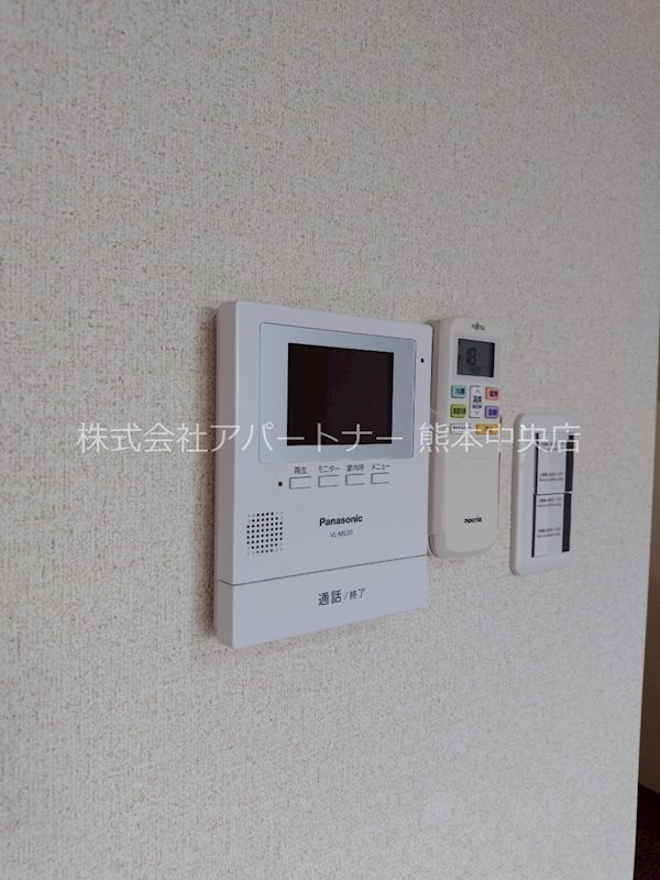 セキュリティ　TVモニターホンで安心ですね