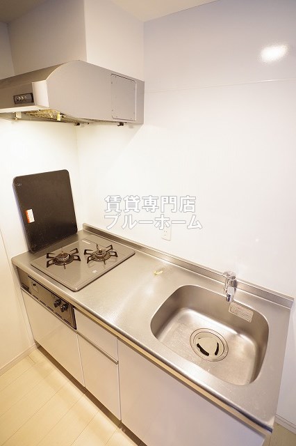 キッチン　２口コンロのシステムキッチン！