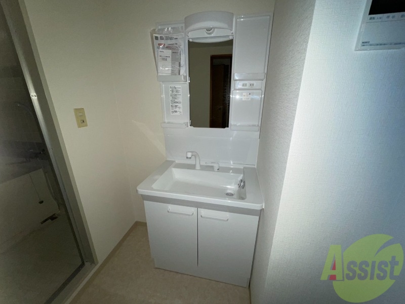 洗面設備　シャンプードレッサーで身支度もラクラクです！