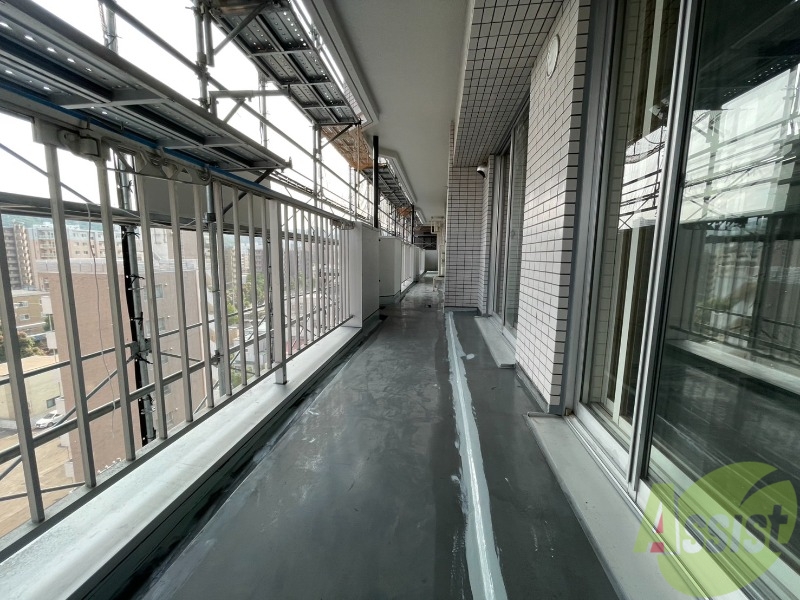 バルコニー　バルコニーです。洗濯物を干したり一息ついたりできますね！