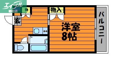 ライフコートの間取り写真
