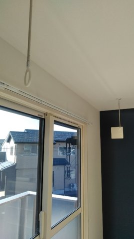 その他設備　室内物干し