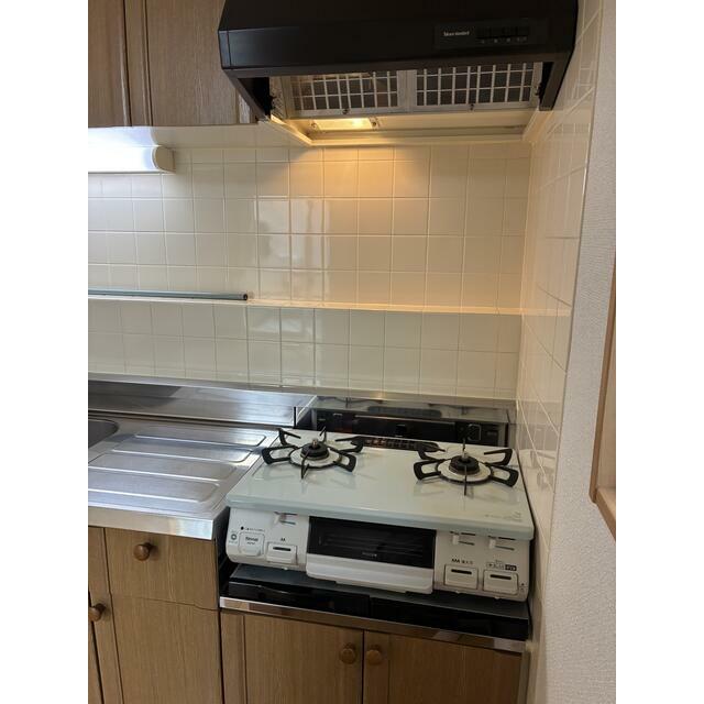 キッチン　ガスコンロ設備対象外