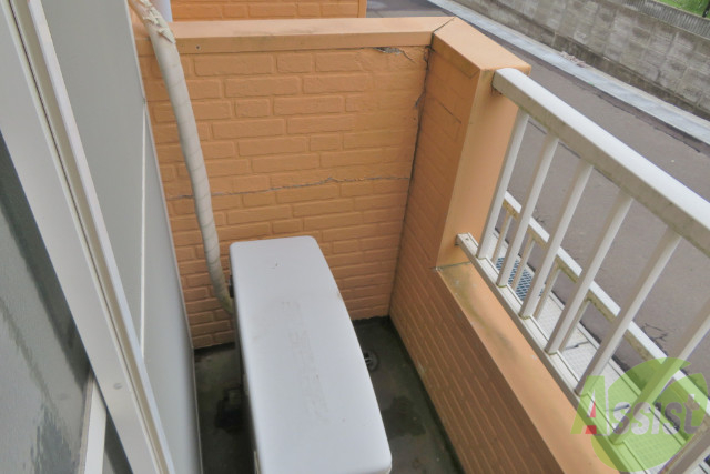 バルコニー　バルコニーはコチラです。少し分かりずらいですね…