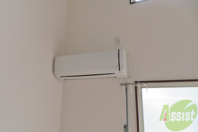 その他設備　エアコンも設置されているので、毎日の暮らしが快適になりますよ