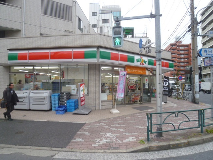 コンビニ　サンクス（コンビニ）まで850m