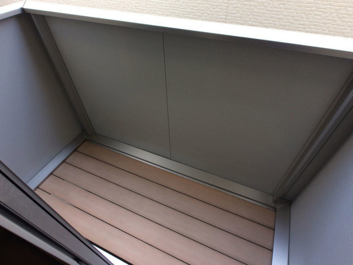 バルコニー　１階ですがバルコニーがあります！