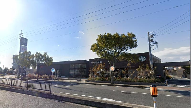 飲食店　スターバックスコーヒー宇部琴芝店（飲食店）まで350m
