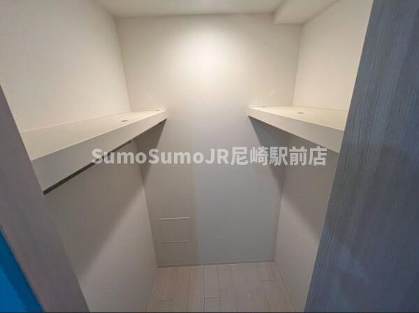 収納　たっぷりとした収納スペースです