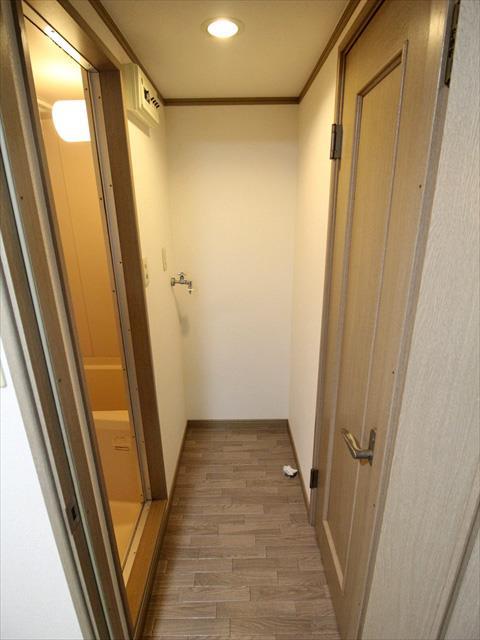 その他設備　松山市南吉田町　スカイハイツＷ　室内洗濯機置場