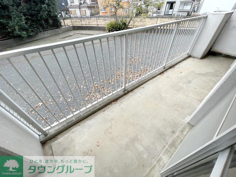 バルコニー　庭