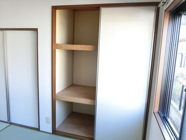 収納　押入れ！