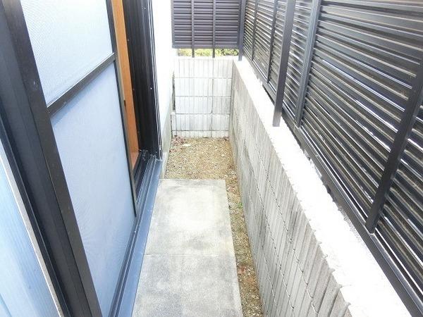 バルコニー　広々としたバルコニー！