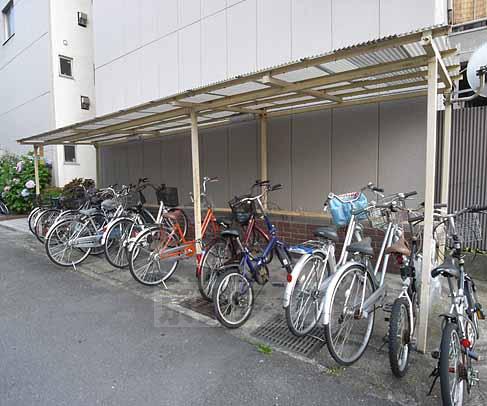 その他共有部分　自転車置けます