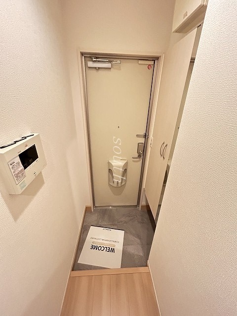 玄関　シューズＢＯＸ付きの玄関