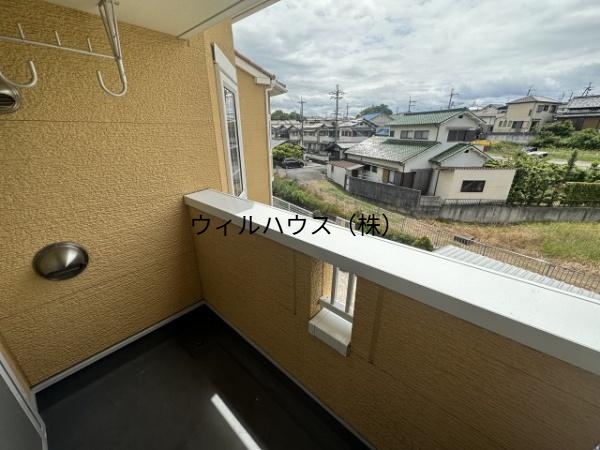 バルコニー　日当たり良好！