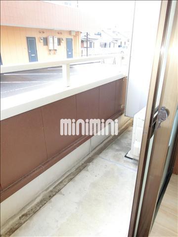 バルコニー　室内写真は同型です。