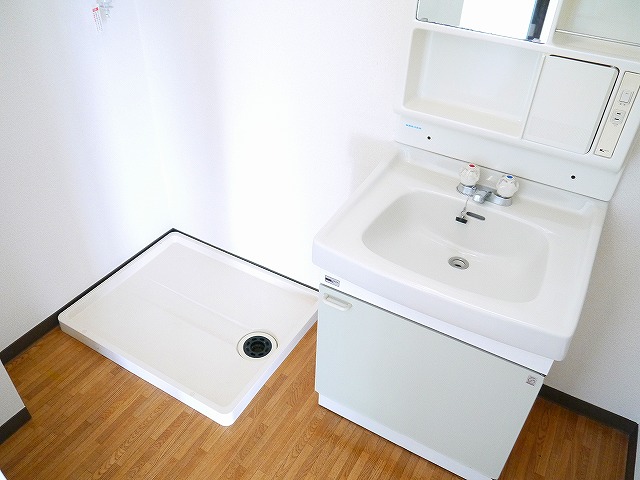 洗面設備　洗面所です