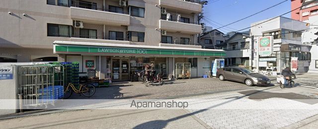 コンビニ　ローソンストア１００（コンビニ）まで252m