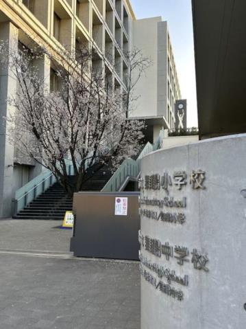 中学校　舞鶴小、中学校（中学校）まで1100m