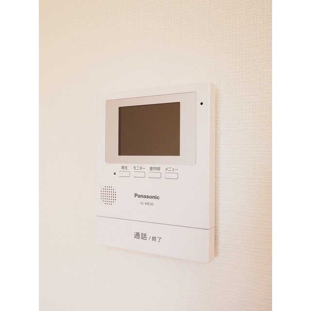 セキュリティ　モニター付きインターホンで安心