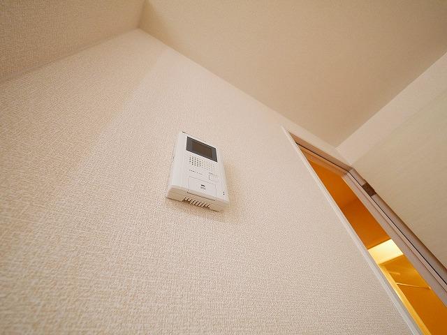 セキュリティ　モニターフォン完備です