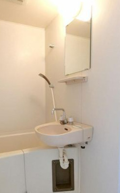 洗面設備　洗面所です