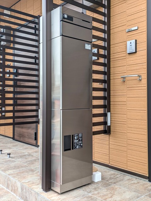 その他共有部分　建築中　宅配ＢＯＸ