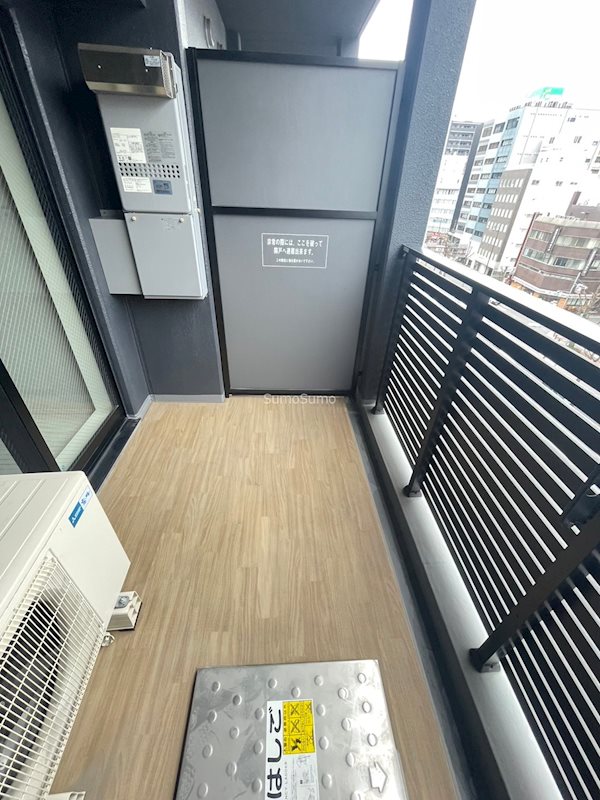 バルコニー　バルコニーがあります