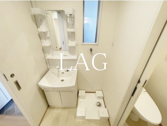 洗面設備　洗面台です。