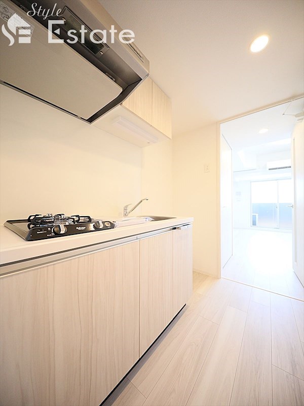 キッチン　2口コンロ付