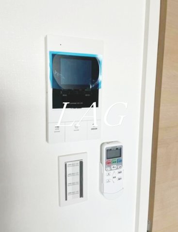 セキュリティ　モニター付きインターフォンです。