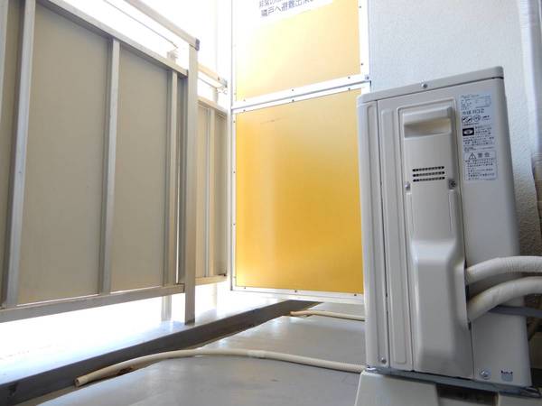 バルコニー　ビレッジハウスの同一物件・同一タイプの間取りの写真です