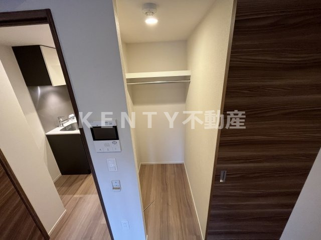 収納　大きなスペースがあり、収納には困りません