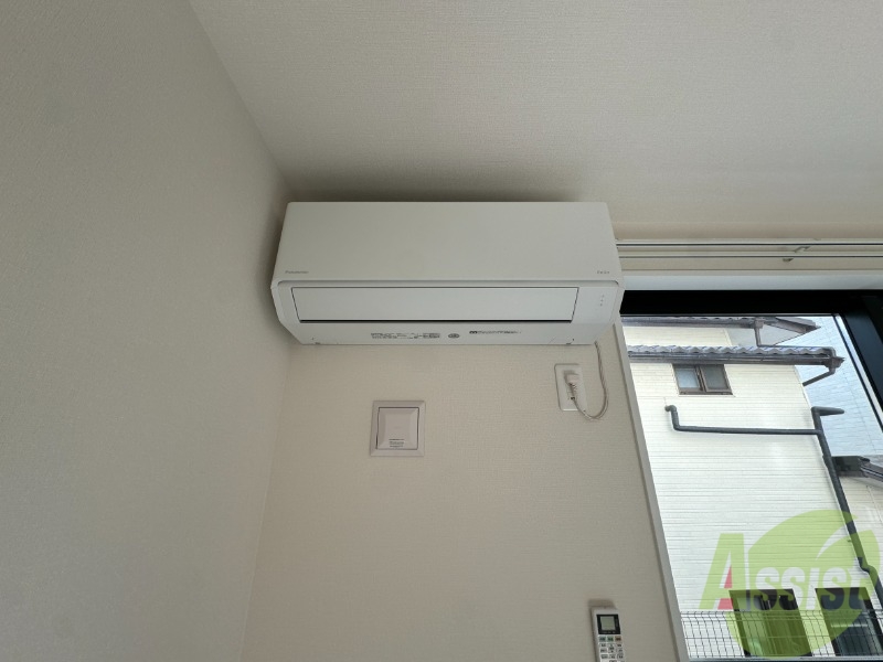 その他設備　エアコン付きです！夏でも冬でも安心ですね。