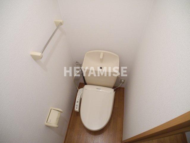 トイレ　※室内画像は別号室のもの