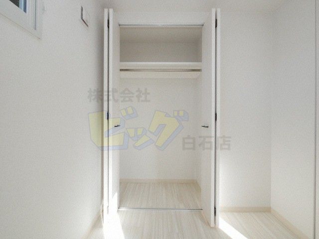 収納　使い勝手の良いクローゼットタイプです♪