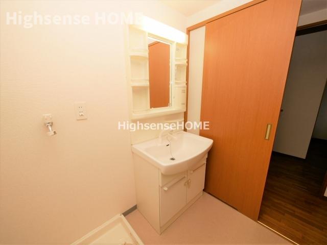 洗面設備　忙しい朝には欠かせない洗面所です