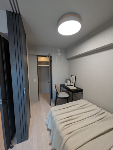 収納　家具類は撤去されます