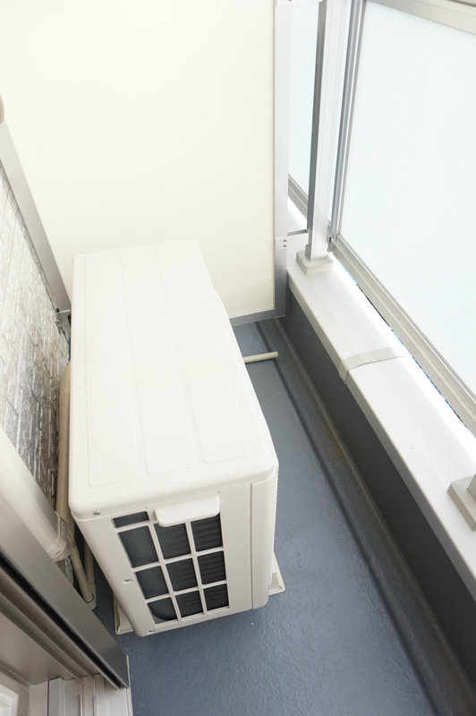 バルコニー　落ち着いた時間を過ごせるバルコニーです