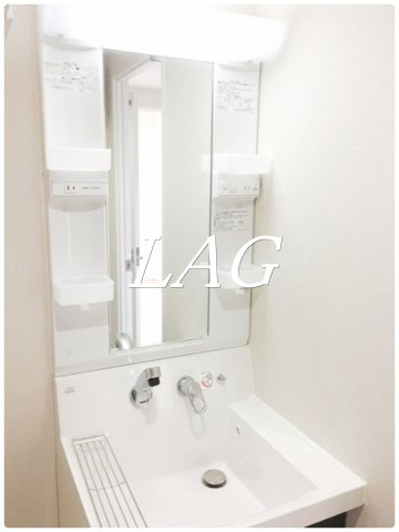 洗面設備　洗面台です。