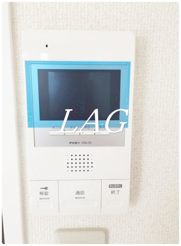 セキュリティ　モニター付きインターフォンです。