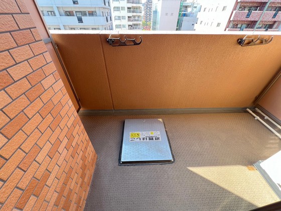 バルコニー　※別部屋の写真です