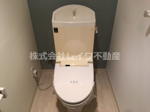 トイレ　トイレもきれいです