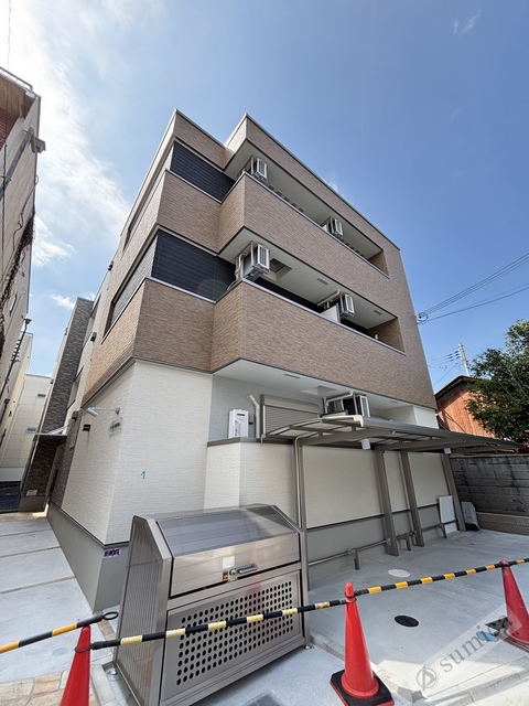 建物外観　インターネット無料で使い放題♪