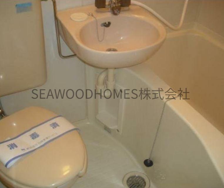 バス・シャワールーム　バストイレ同室